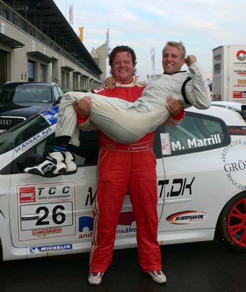 Roland Poulsen & Teamkollege Marrill