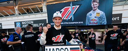 Der aktuelle DTM-Champion Marco Wittmann - Foto:DTM/Gruppe C