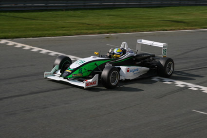 Klaus Bachler - erster Sieg in der Formel 3 