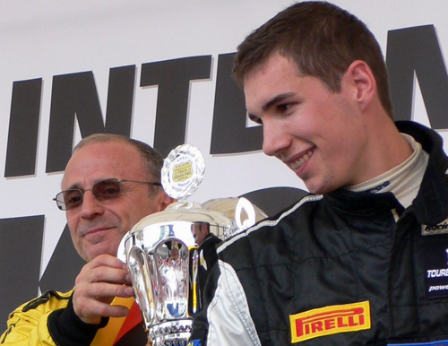 Kamm (l) und Aeberhard (b. CH) am Stockerl