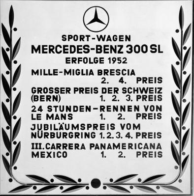 Mercedes Benz - Sieg LeMans 1952