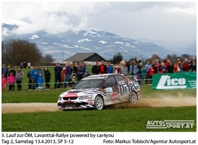 Sieger der Lavanttal-Rallye Beppo Harrach - Foto: Markus  Tobisch/agentur Autosport.at