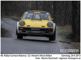 Karl Wagner - hier bei der Historic Rallye Vltava - Foto: Martin Butschell/Agentur Autosport.at