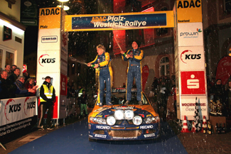 Hermann Gassner / Karin Thannhäuser - Sieger ADAC Pfalz-Westrich-Rallye 2013