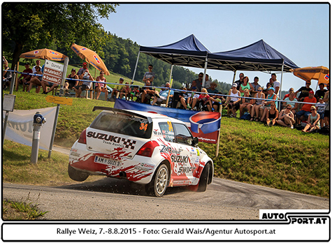 Christoph Zellhofer/Andre Kachel starten vom 28. bis 30. August beim tschechischen ERC-Lauf in Zlin - Foto: Gerald Wais/Agentur Autosport.at