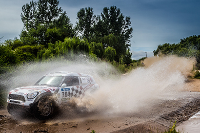 Roma / Haro auf der 3. Etapper der Dakar 2016