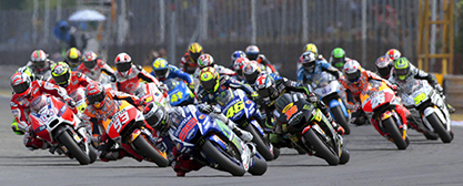 MotoGP Brno 2015 Start - Foto: ServusTV/GEPA pictures
