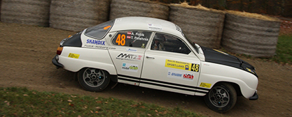 Andreas Fojtik / Saab 96 V4 - Foto: Hansjörg Matzer/Agentur Autosport.at