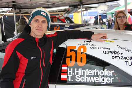 Heimo Hinterhofer wird 2. im Opel Rallye Cup<br>Foto: Hansjörg Matzer/Agentur Autosport.at