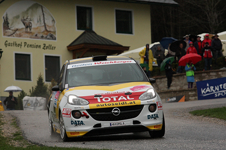 Statt einem Spitzenplatz setzte es für Michael Böhm und Jasmin Noll bei der Lavanttal-Rallye eine Enttäuschung<br>Foto: Hansjörg Matzer/Agentur Autosport.at