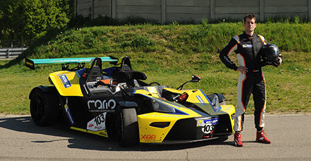 Mario Schopper liegt in der Rookie-Wertung nach Brno auf dem 2. Platz<br>Foto: Dirk Hartung/Agentur Autosport.at