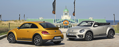 Beetle Dune Beeile und Dune Cabriolet - Foto: Porsche Holding