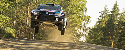 WRC Finnland Shakedown - Foto VW-Motorsport