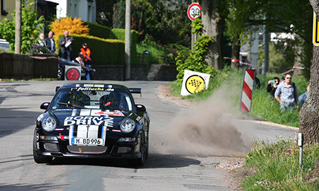 Sieg für Ruben & Petra Zeltner bei der Niederbayer-Rallye 2016<br>Foto: Sascha Dörrenbacher