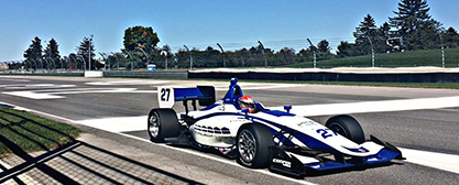 Der ehemalige Pilot des Kärntner Zele Racing Teams Richard Gonda hinterließ bei IndyLights Testfahrten mit dem berühmten Andretti Autosport Team einen Topeindruck