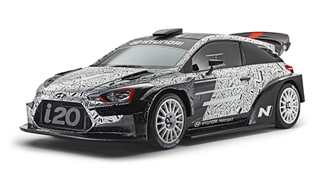 er neue Hyundai i20 WRC basiert auf dem dreitürigen i20 Coupe
