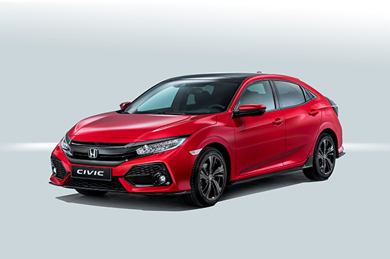 Honda Civic 2017 - Zu sehen auf der Vienna Autoshow<br>Foto: Honda