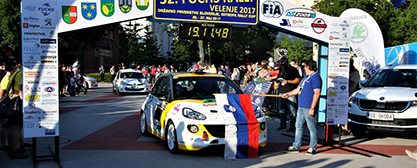 Insgesamt 6 österreichische Teams starteten bei der 32. Fuchs Rally Velenje