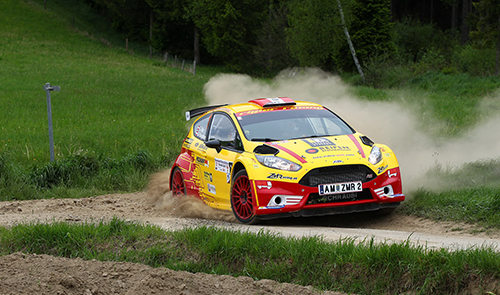 Drohen den Piloten - hier Gerald Rigler - Gewitter bei der Premiere des Waldviertel Rallyesprints ?