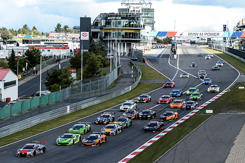 Start zzum Qualifying Race auf dem Nürburgring