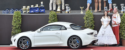 Alpine A110 auf der Vienna Autoshow 2018
