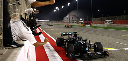 Lewis Hamilton Petronas F1 - COVID-19 positiv getestet