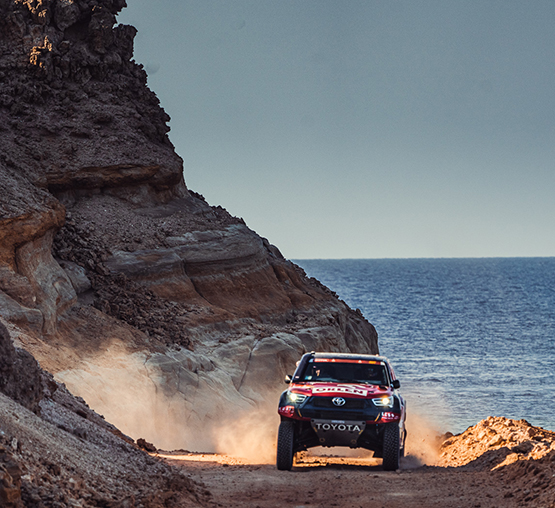 Ein großer Kampf: Przygonski und Gottschalk bleiben „Dakar“-Vierte<br>Foto: MCH Photopraphy